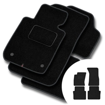 Velurové koberce Streak pro Audi A8 II D3 2002-2009