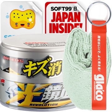 Soft99 New Scratch Wax Light Miękki Wosk Aut 200 g