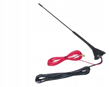 UNIWERSALNA F4X92 ANTENA SAMOCHODOWA ZE WZMACNIACZ