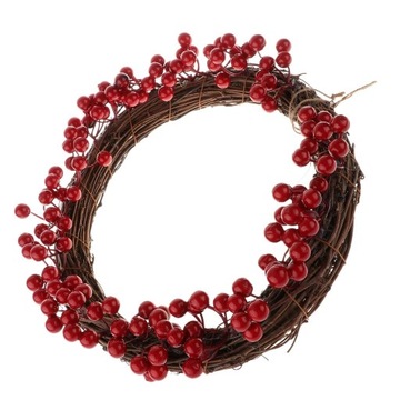 Wreath Brightens Front for Wedding Birthday Living Room Decoration cm 30cm