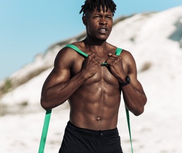 GUMA TAŚMA DO ĆWICZEŃ OPOROWE PODCIĄGANIA 22-57KG