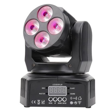 Набор светильников Освещение для дискотек LASER HEAD LED BULB 3in1