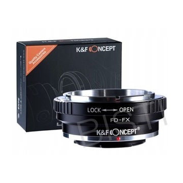 K&F ADAPTER CANON FD na FX Fuji X-PRO1X-Pro2 X-S1 X-T1 X-T10 X-T20 X-T2 X20