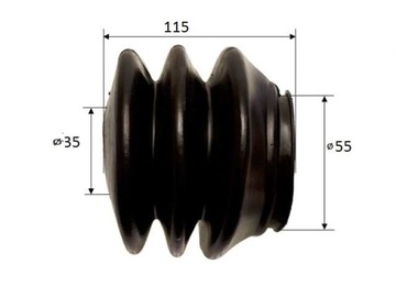 РЕЗИНОВАЯ КРЫШКА СИЛЬФОНА AL-KO AKS 2004/3004 351ZA