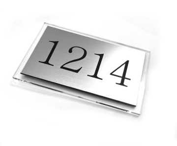 Номер двери - любой номер на оргстекле!