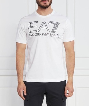 EA7 Emporio Armani t-shirt 6RPT03 PJFFZ 1100 biały XXL