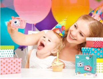 ЦИФРОВАЯ КАМЕРА ДЛЯ ДЕТЕЙ ЕДИНОРОГ ВИДЕО FULL HD