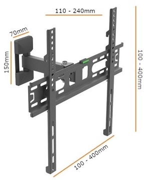 Универсальный поворотный крючок для телевизора, 32, 40, 42, 50, 55 дюймов