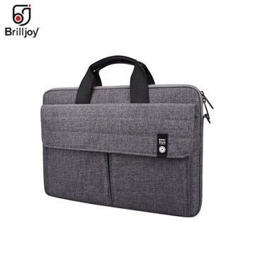 15,6-calowy szary styl Przenośna torba na laptopa