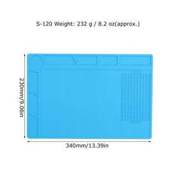 Теплоизоляционный силиконовый ремонтный коврик с