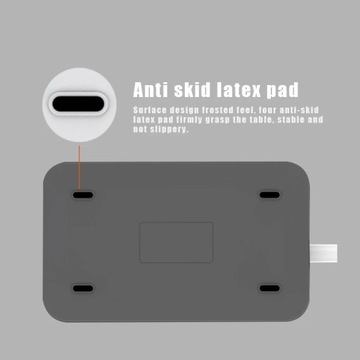 6 USB-универсальный удлинитель для настольного удлинителя для домашнего офиса P