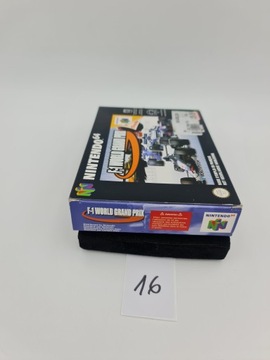 NINTENDO 64 F-1 WORLD GRAND PRIX BOX PAL ВЕРСИЯ