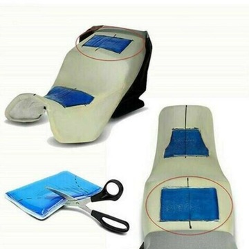 НАКЛАДКА НА СИДЕНЬЕ МОТОЦИКЛА ГЕЛЕВЫМ КОВРИКОМ ГЕЛЕВАЯ ВСТАВКА НА СИДЕНЬЕ МОТОЦИКЛА своими руками