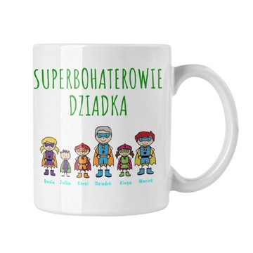 KUBEK PREZENT DLA DZIADKA RÓŻNE WŁASNE KLIPARTY