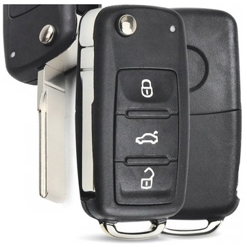 OBUDOWA PILOTA KLUCZYK SAMOCHODOWY VW GOLF POLO TRANSPORTER BEETLE TOURAN