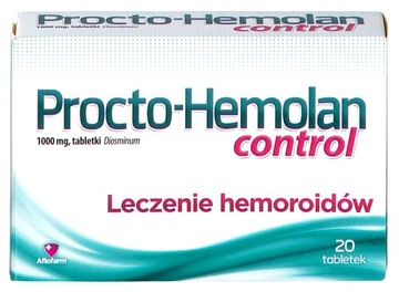 PROCTO-HEMOLAN Control lek na hemoroidy 20 tabl.