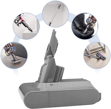 ЗАМЕНА АККУМУЛЯТОРА ДЛЯ ПЫЛЕСОСА DYSON V7 4000МАч ПРЕМИУМ