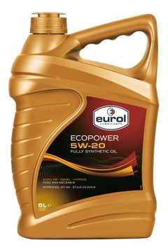 Olej syntetyczny Eurol ECOPOWER 5W20 5L Ford WSS-M2C948-B do Ecobost