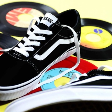 Мужские черные кеды олд скул VANS WARD 36
