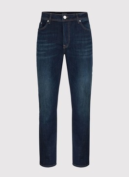 Granatowe spodnie jeansowe PAKO LORENTE roz. 31