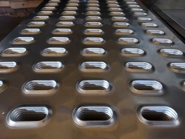 Blacha ALU Lohr 75x300 Laweta Najazd Platforma Ex