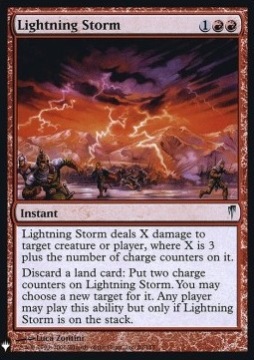 Lightning Storm - FOIL @@@@