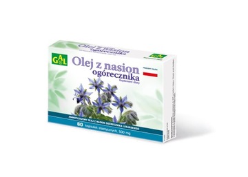 GAL Olej z nasion ogórecznika Biogal 60 kapsułek