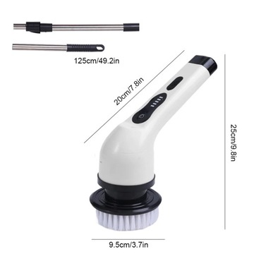 ЭЛЕКТРИЧЕСКАЯ ЩЕТКА МНОГОФУНКЦИОНАЛЬНАЯ ДЛЯ ЧИСТКИ ПЛИТКИ