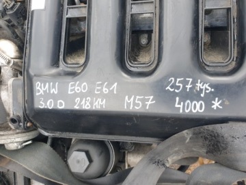 Dyzelinis variklis (blokas be priedų) BMW E60 BMW E61 3.0 dyzelis 218 AG M57 218 KM M57 – nuotrauka 10