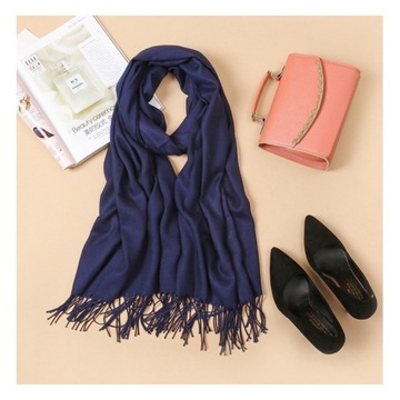 МОДНЫЙ ЭЛЕГАНТНЫЙ ЖЕНСКИЙ ШАРФ, ШАРФ XL