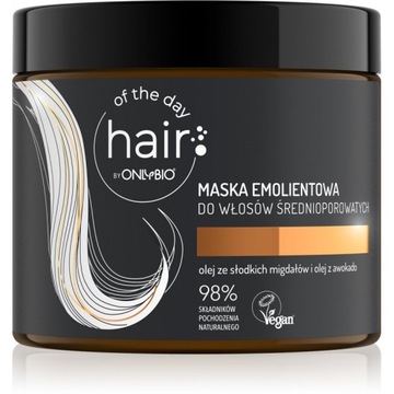 Hair of the day by OnlyBio Maska emolientowa