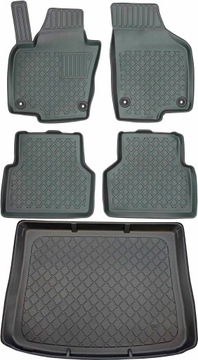 VW Tiguan I SUV 2007-2016 Dywaniki + mata