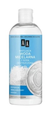 AA MATUJĄCA WODA MICELARNA Z SODĄ OCZYSZCZONĄ 400