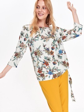 K14194 TOP SECRET ELEGANCKA BLUZKA W KWIATY _34