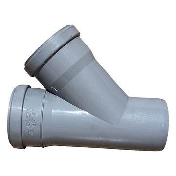 Trójnik PCV fi 75 x 50 x 67 stopni