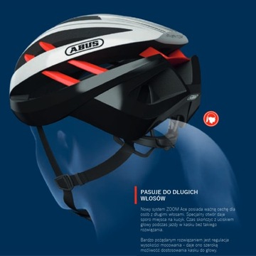 Велосипедный шлем Abus Aventor размер М 54-58 см.
