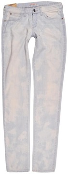 WRANGLER spodnie LOW slim BLUE jeans MOLLY W28 L34