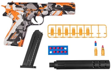 COLT GUN SAFE КАРТРИДЖИ С ПЕНОЙ ЭВА СТРЕЛКА КОЖУХ ПАДАЮЩИЙСЯ