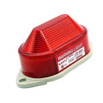Czerwona dioda LED Podświetlenie sygnału awaryjnego 220 V LED