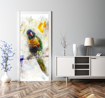 Декоративная пленка для дверей PAINTED PARROT