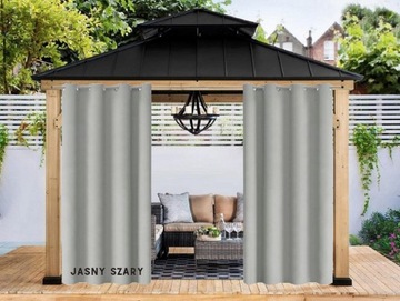 САДОВЫЕ ШТОРЫ 155х220 ДЛЯ САДОВОЙ ТЕРРАСЫ УГЛЕРОДНЫЕ ВОДОНЕПРОНИЦАЕМЫЕ ШТОРЫ