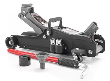 АВТОМОБИЛЬНЫЙ ПОДЪЕМНИК НИЗКИЙ ДОМКРАТ FROG 2,5T 2x РЕЗИНОВЫЙ + КЛЮЧ С РАЗЪЕМАМИ