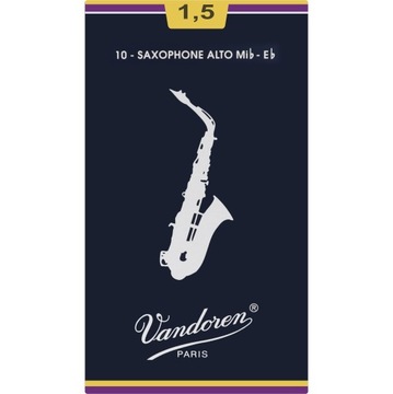Трость Vandoren для альт-саксофона 1.5 Traditional