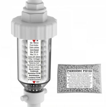 Neutralizator kondensatu pieca + wkład 200g FERDOM