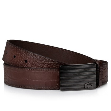 Pasek Lacoste PLM911P01 BROWN