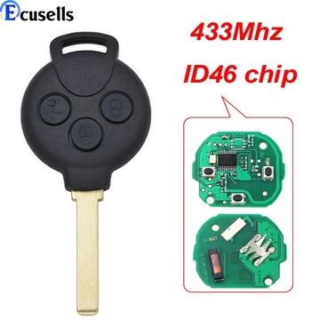DO MERCEDES-BENZ SMART FOURTWO 451 2007-2013 433MHZ