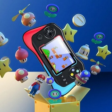 ПОРТАТИВНАЯ ИГРА ДЛЯ ТЕЛЕВИЗОРА МИНИ-РЕТРО-КОНСОЛЬ 500 ИГР + ПАНЕЛЬ