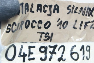 GD SCIROCCO 1.4TSI SVAZEK MOTORU 04E972619H