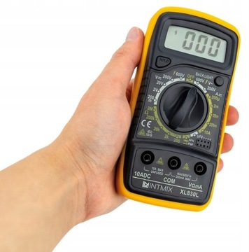 МУЛЬТИМЕТР ЦИФРОВОЙ ИЗМЕРИТЕЛЬ ТОКА XL830L НАБОР