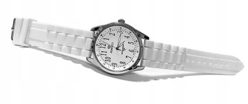Zegarek damski - PERFECT - pasek biały17
